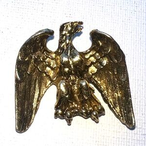 Vintage‎ Gold Eagle Brooch